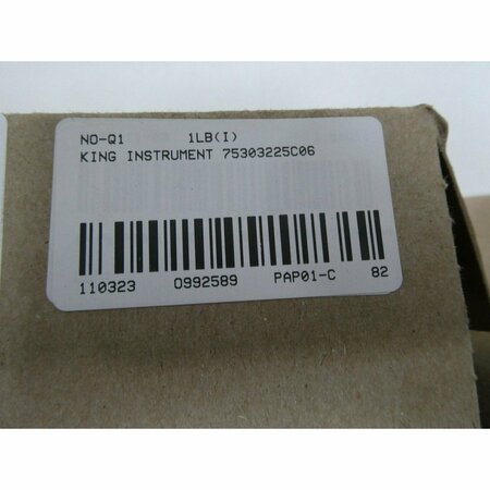 King Instrument 1/4IN X 1/2IN 0.2-2GPM NPT VARIABLE AREA FLOW METER 75303225C06